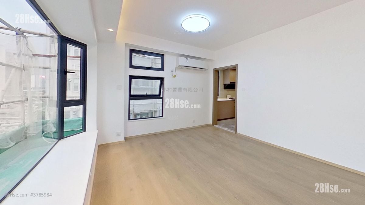 厅: 日月大厦 租盘 3 房 , 2 浴室 985 平方尺