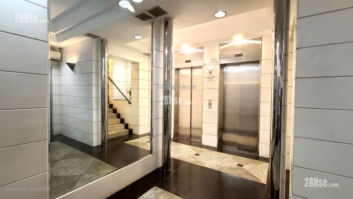 大堂: 日月大厦 租盘 3 房 , 2 浴室 985 平方尺