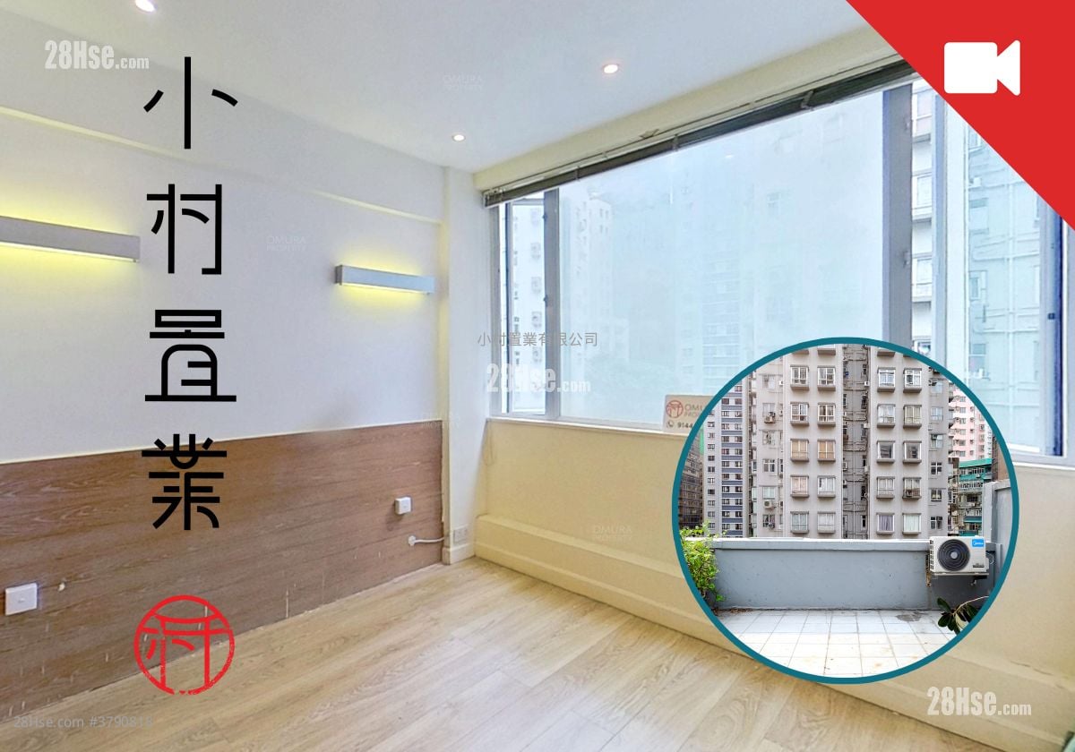 厅: 水坑口街14-16号 租盘 1 房 , 1 浴室 401 平方尺