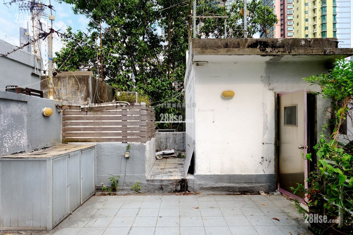 天台: 水坑口街14-16号 租盘 1 房 , 1 浴室 401 平方尺