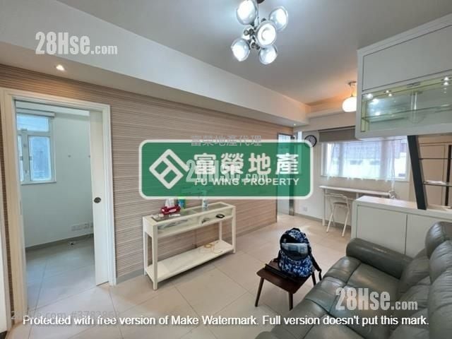 荔塘大厦 租盘 2 房 , 1 浴室 429 平方尺