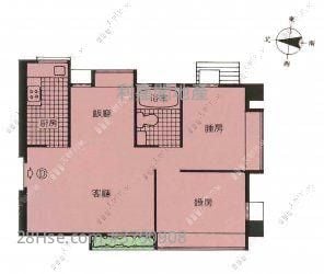 美嘉大厦 售盘 2 房 , 1 浴室 487 平方尺