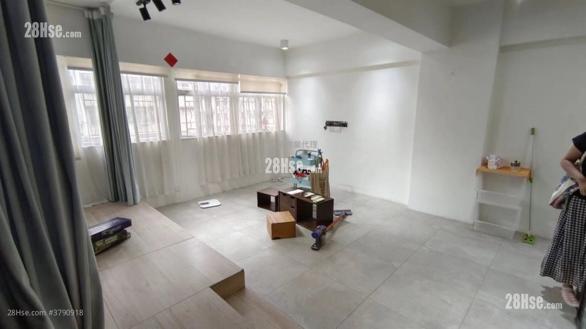 德丰大厦 租盘 2 房 , 1 浴室 573 平方尺