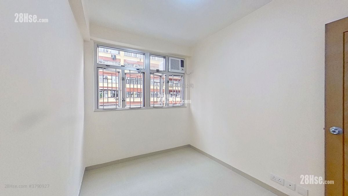 bedroom 2: 98-100 Cheung Sha Wan Road Rental 2 Bedrooms , 1 Bathroom 526 ft²