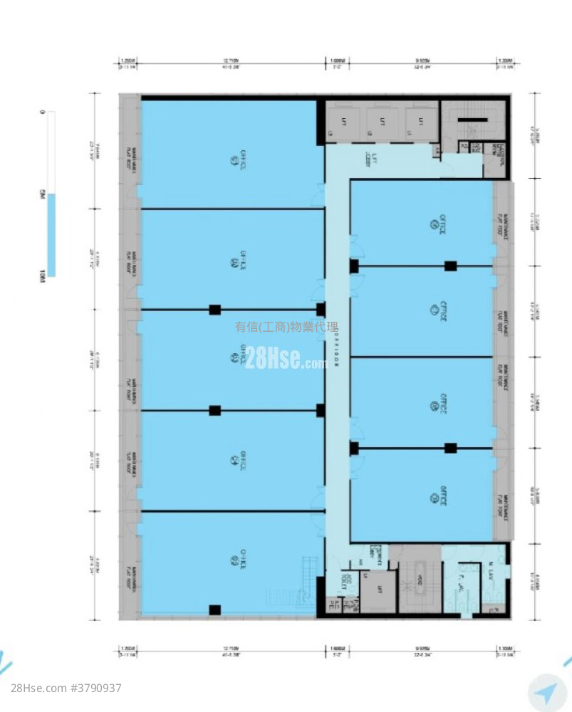 China Shipbuilding Tower Rental 592 ft²