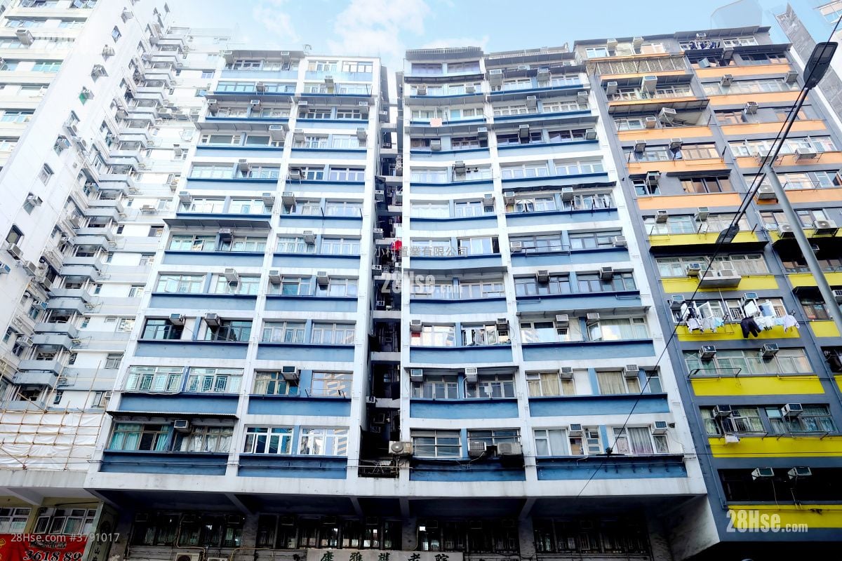 大厦外观: 新都楼 售盘 2 房 , 1 浴室 467 平方尺