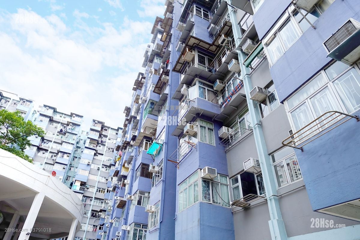 building outlook: Kwun Tong Mansion Rental 2 Bedrooms , 1 Bathroom 445 ft²