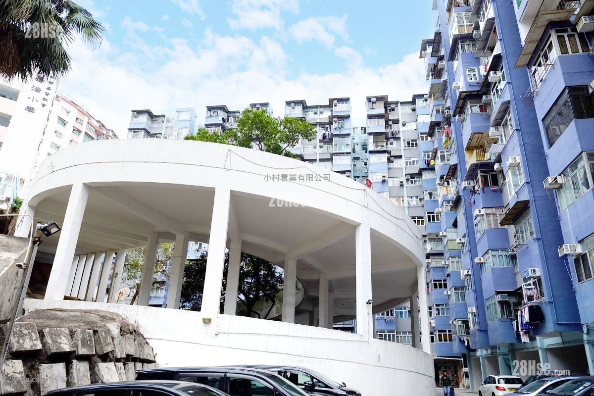 building outlook: Kwun Tong Mansion Rental 2 Bedrooms , 1 Bathroom 445 ft²