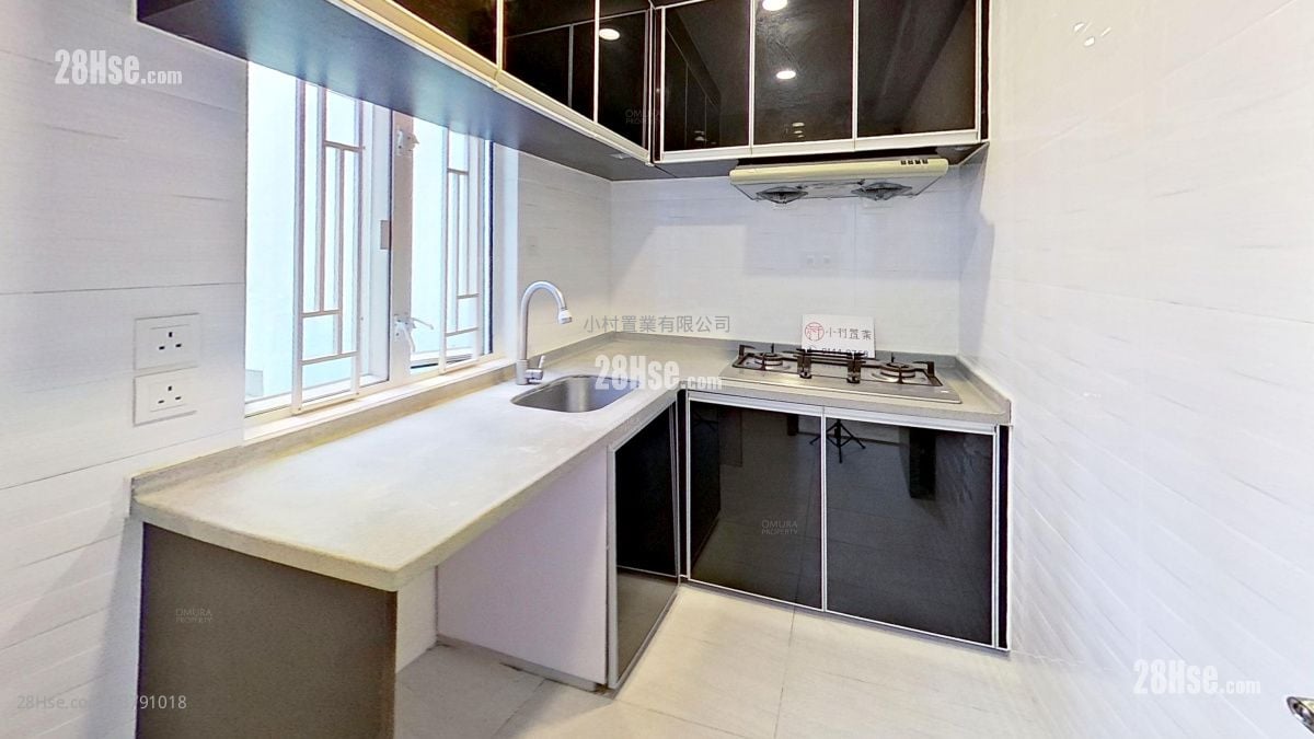 kitchen: Kwun Tong Mansion Rental 2 Bedrooms , 1 Bathroom 445 ft²