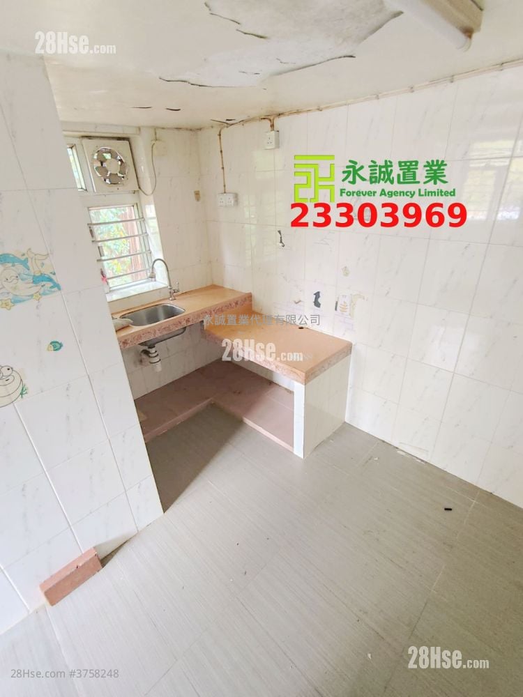 村屋 租盤 2 房 , 1 浴室 675 平方呎