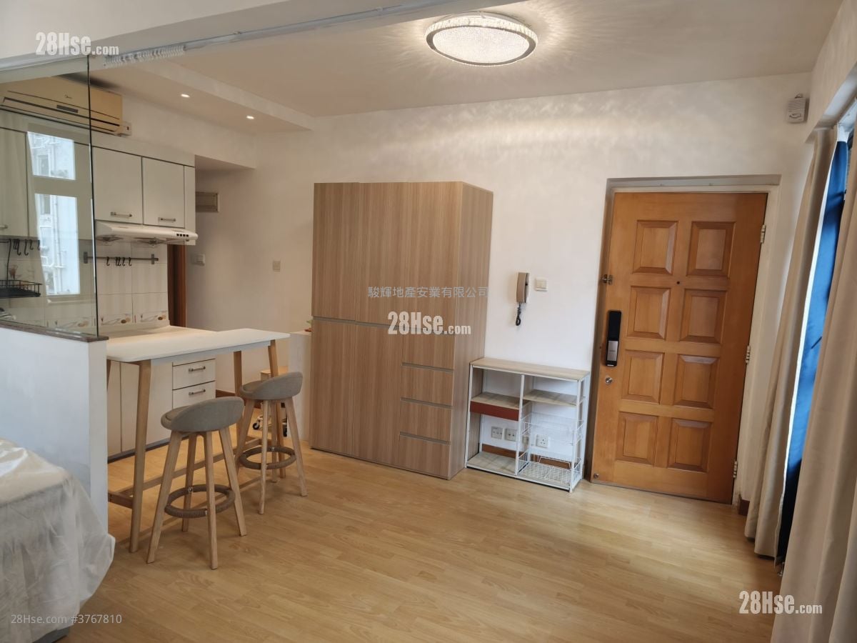 天文台阁 租盘 开放式间隔 , 1 浴室 312 平方尺