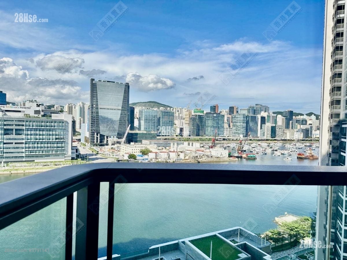 balcony: One Victoria Rental 3 Bedrooms , 2 Bathrooms 643 ft²