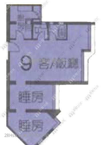 Yu Ming Court Sell 3 Bedrooms , 1 Bathroom 649 ft²