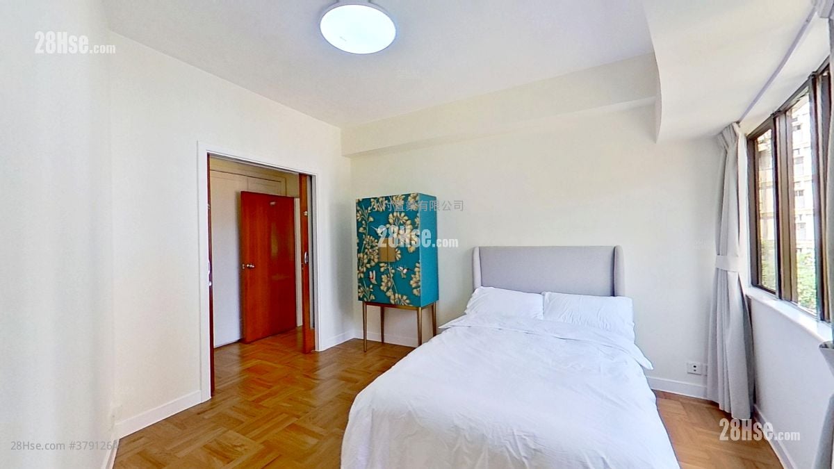 竹林苑 租盘 2 房 , 1 浴室 770 平方尺