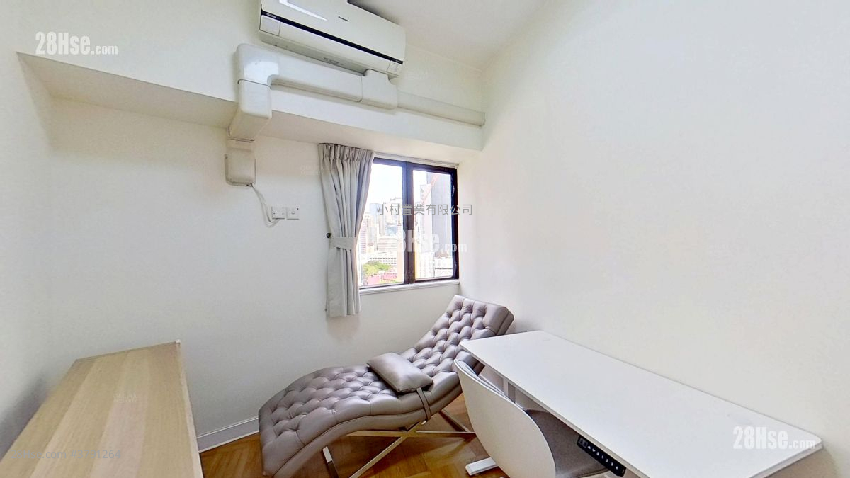 睡房 2: 竹林苑 租盘 2 房 , 1 浴室 770 平方尺