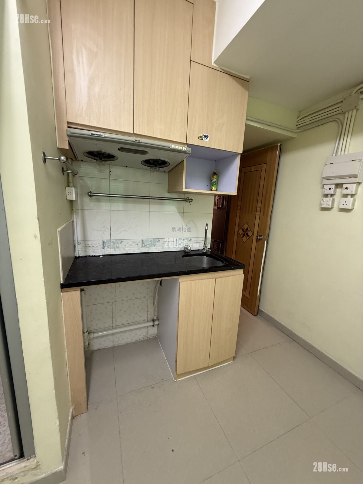 文蔚楼 租盘 开放式间隔 , 1 浴室 120 平方尺