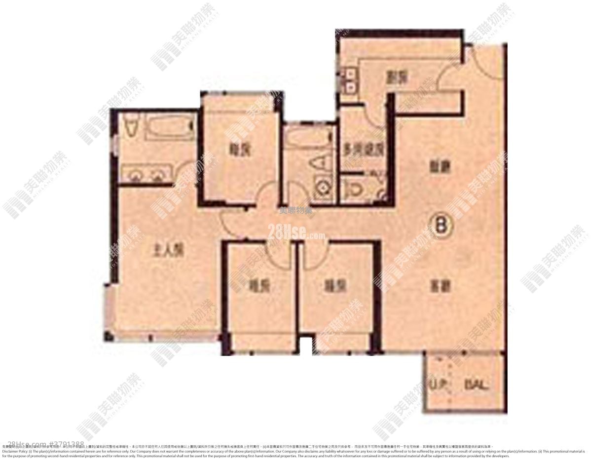 The Grandville Sell 4 Bedrooms , 3 Bathrooms 1,102 ft²