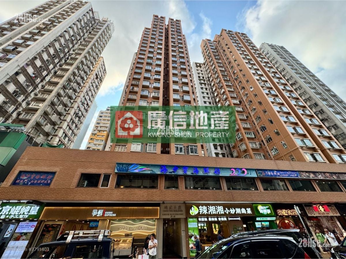 鸿威大厦 售盘 2 房 , 1 浴室 306 平方尺