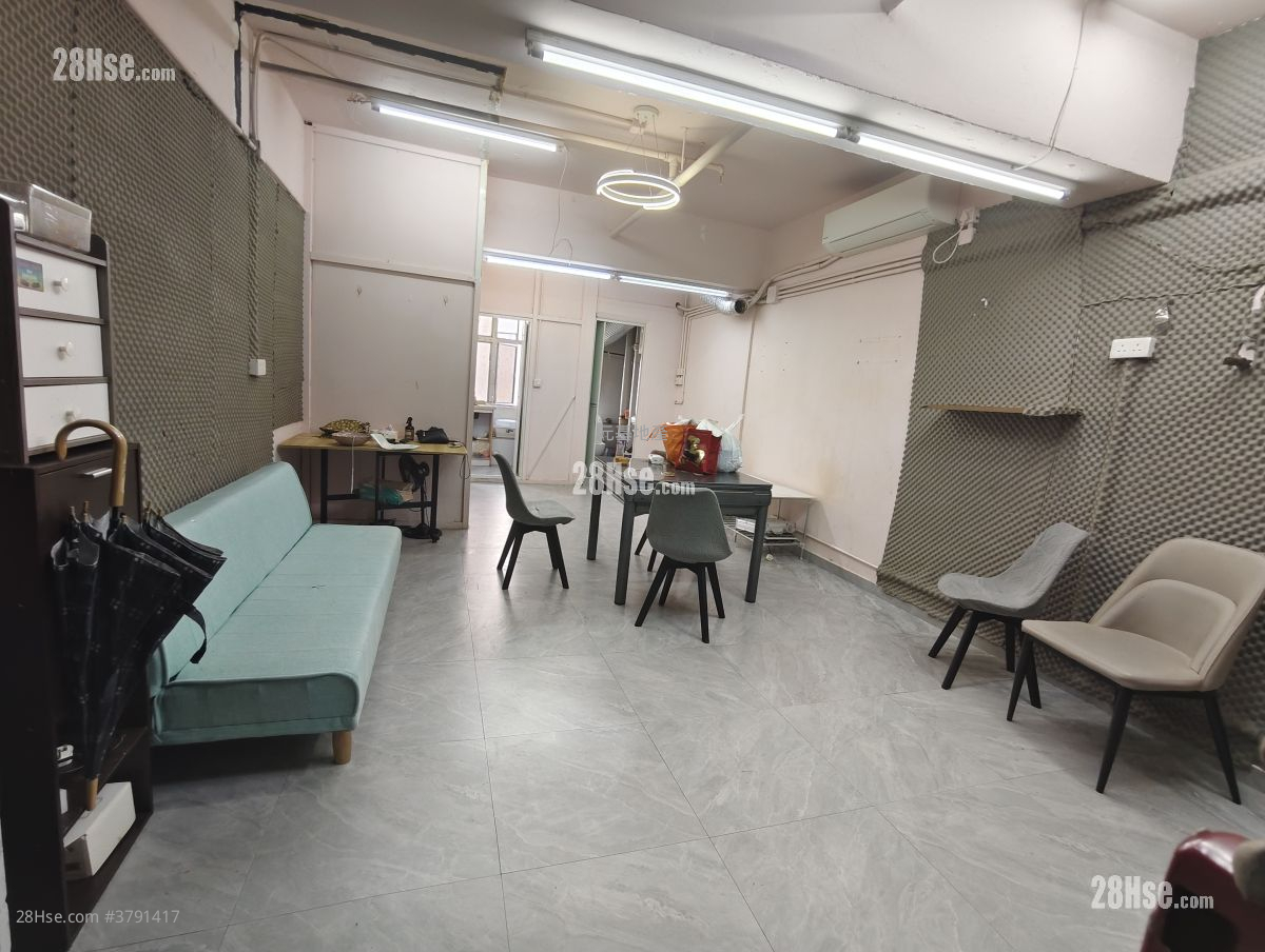 安劲工业大厦 租盘 开放式间隔 , 1 厕所 300 平方尺