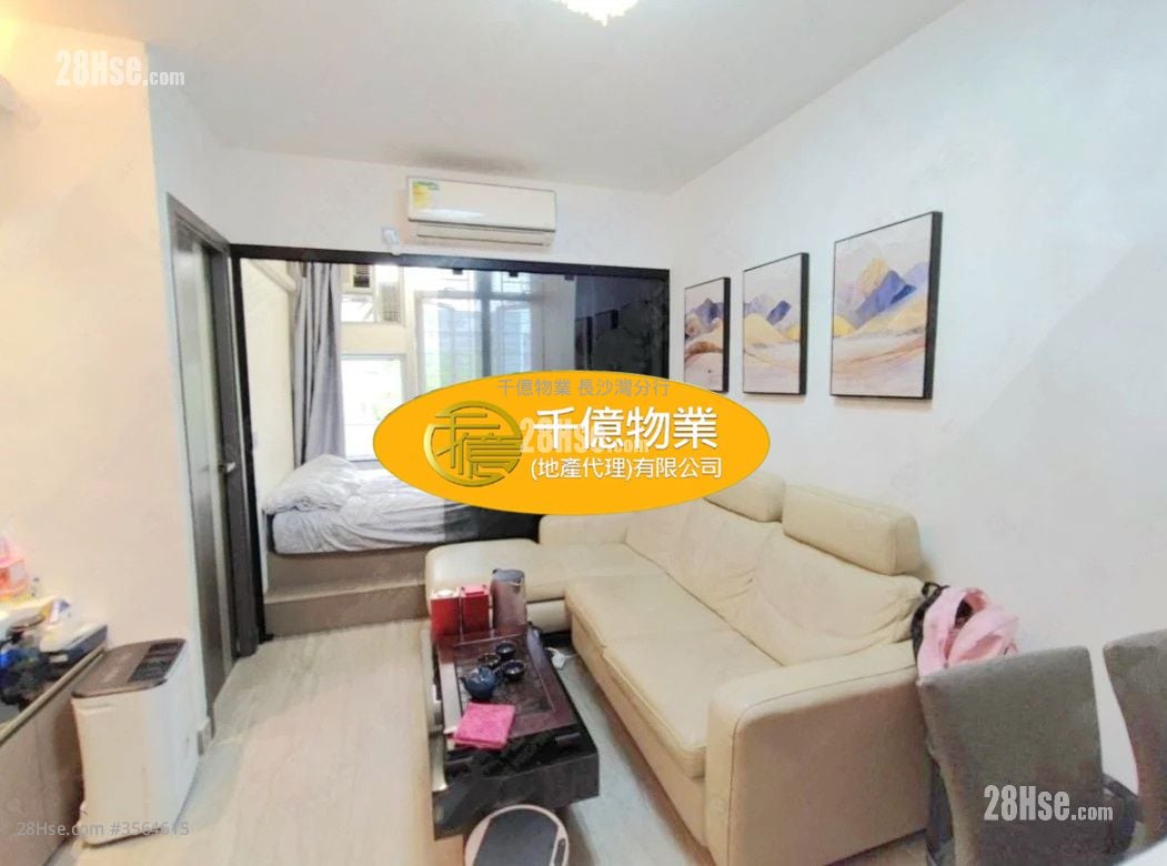 丽翠苑 售盘 2 房 379 平方尺