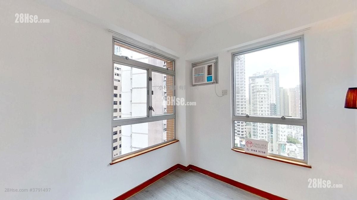 主人房: 伊利阁 租盘 1 房 , 1 浴室 432 平方尺