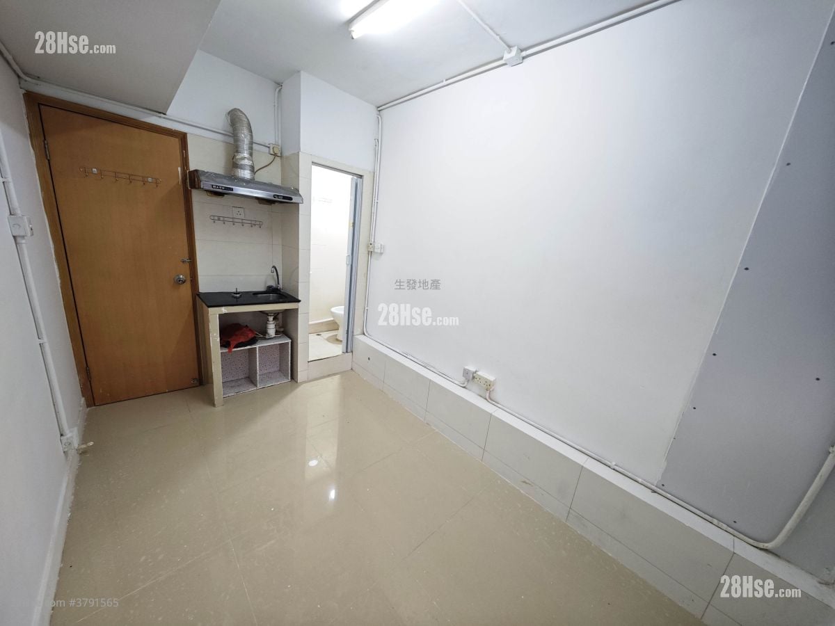 百乐大楼 租盘 开放式间隔 , 1 浴室 110 平方尺