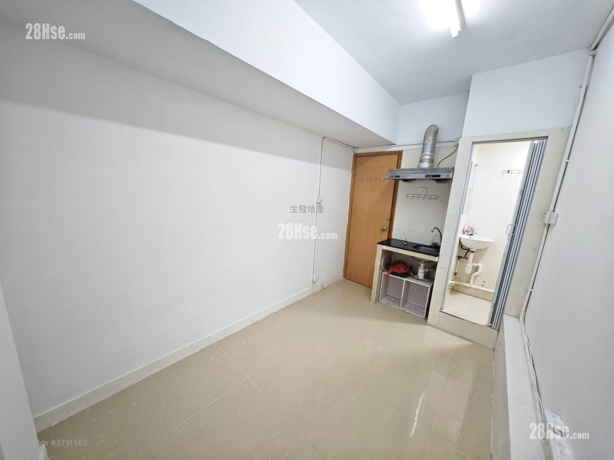 百乐大楼 租盘 开放式间隔 , 1 浴室 110 平方尺