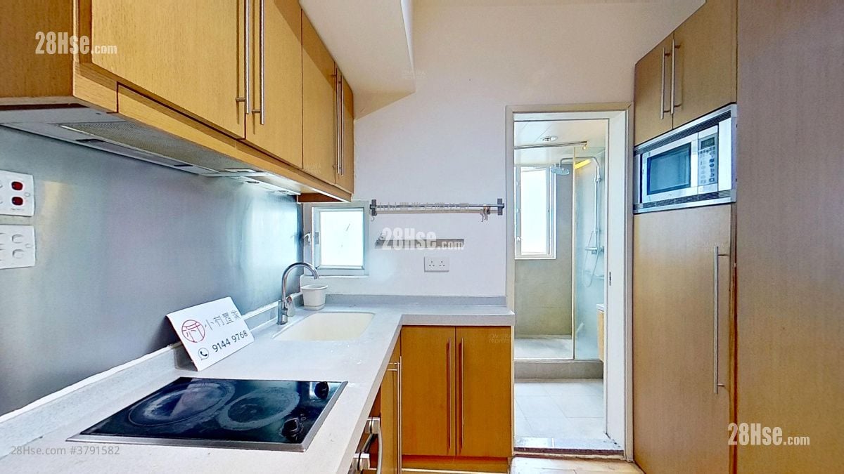 厨房: 荷李活道66号 租盘 开放式间隔 , 1 浴室 334 平方尺