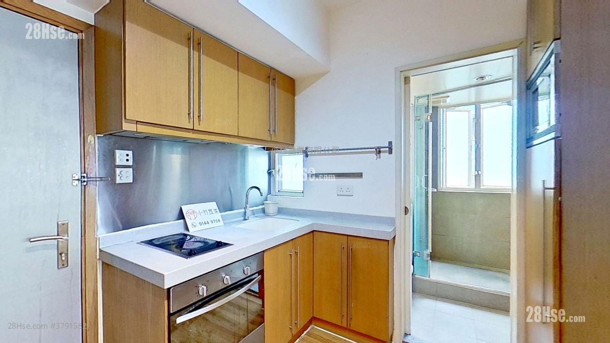 厨房: 荷李活道66号 租盘 开放式间隔 , 1 浴室 334 平方尺