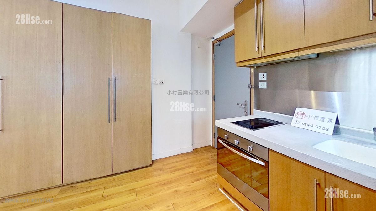 厨房: 荷李活道66号 租盘 开放式间隔 , 1 浴室 334 平方尺