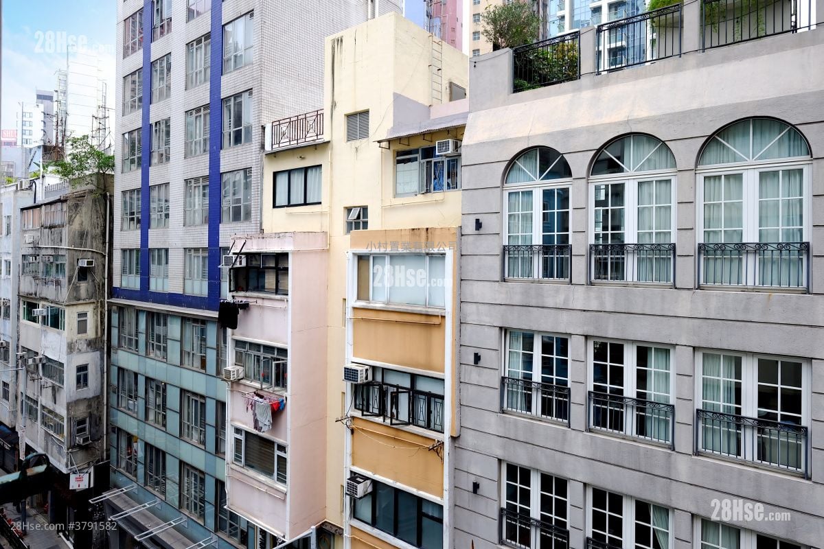 景观: 荷李活道66号 租盘 开放式间隔 , 1 浴室 334 平方尺