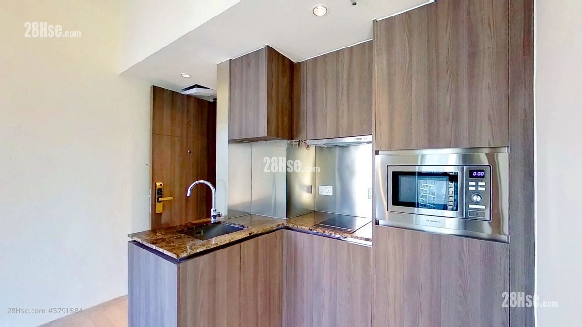 厨房: 摩罗庙街18号 租盘 1 房 , 1 浴室 319 平方尺