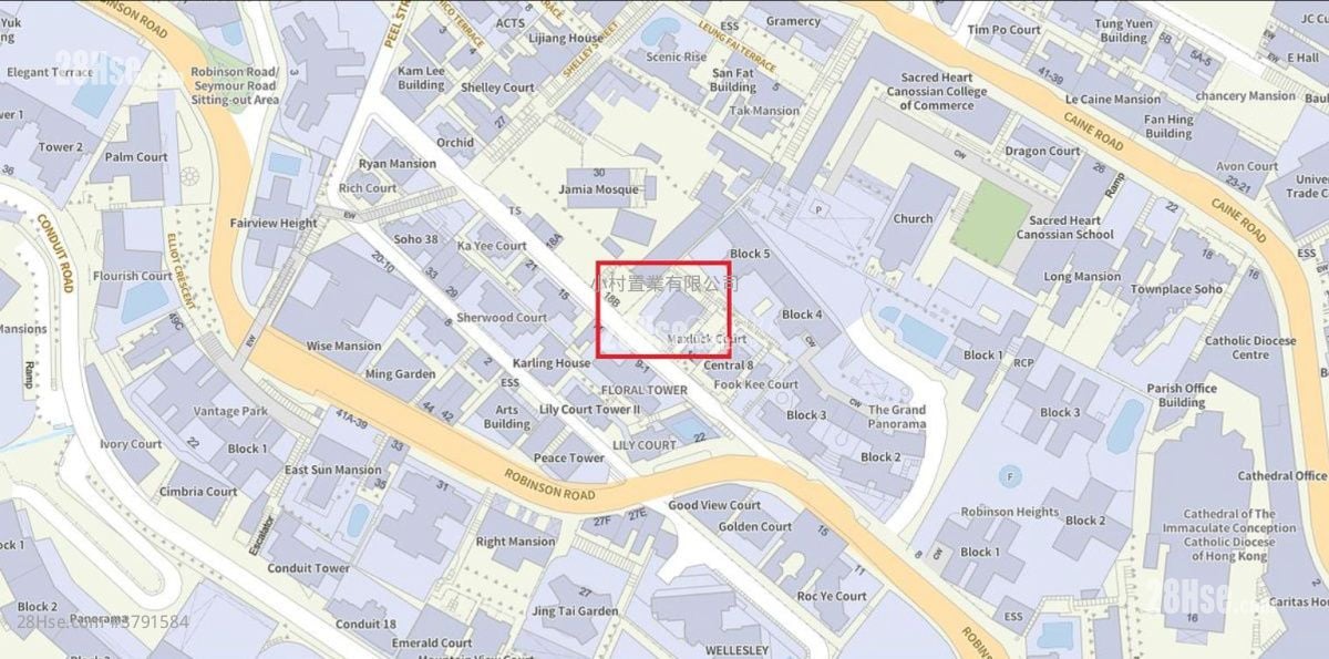 摩罗庙街18号 租盘 1 房 , 1 浴室 319 平方尺