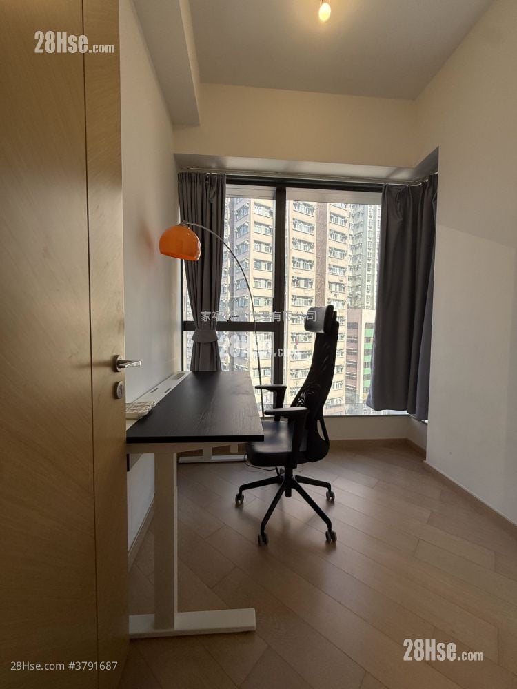 翰林峰 租盘 2 房 , 1 浴室 427 平方尺
