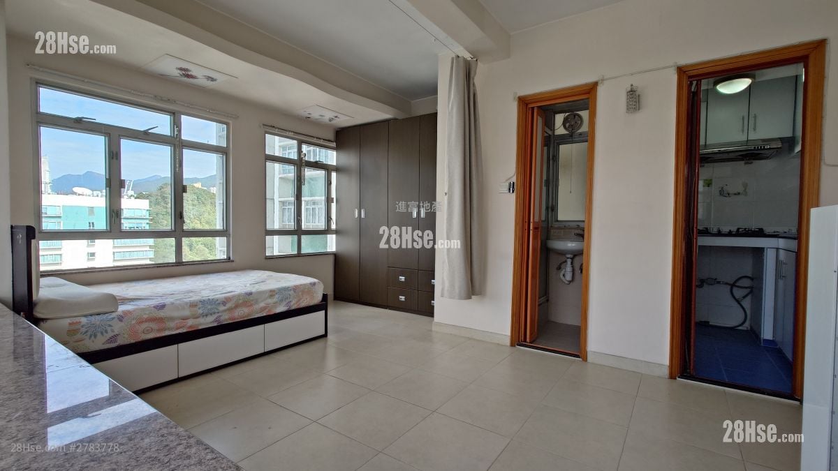 Garden Rivera Rental Studio , 1 Bathroom 242 ft²