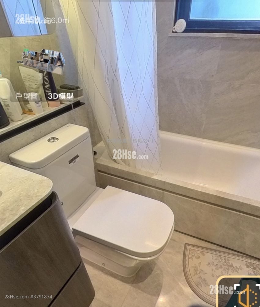 The Arles Sell 2 Bedrooms , 1 Bathroom 475 ft²