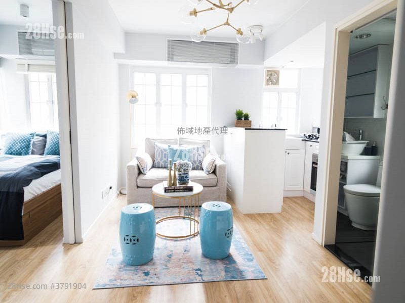 英邦大厦 租盘 1 房 , 1 浴室 321 平方尺