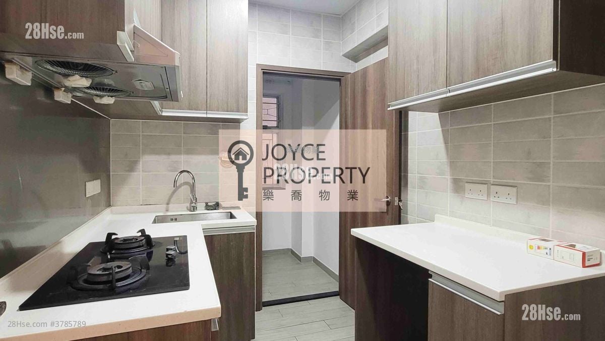 华登大厦 租盘 3 房 , 2 浴室 843 平方尺