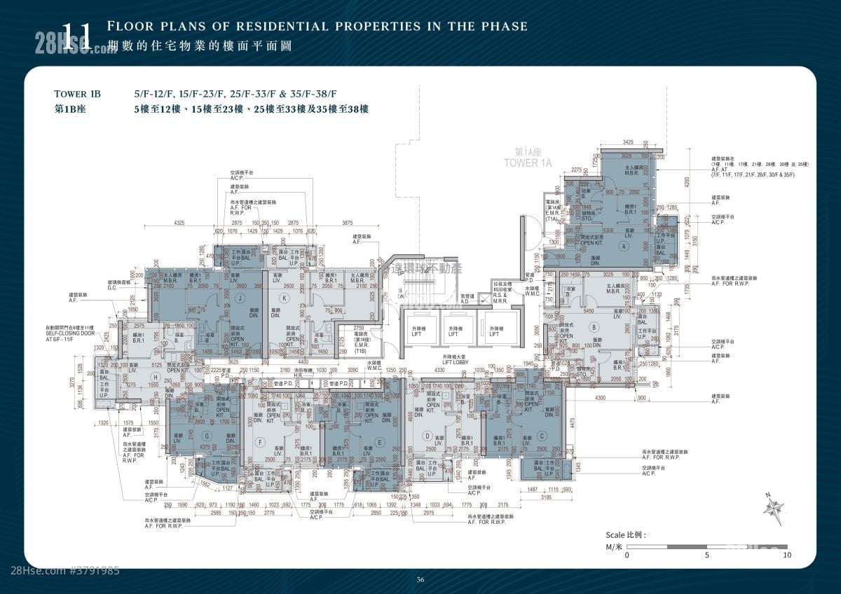 Double Coast 租盘 1 房 , 1 浴室 320 平方尺
