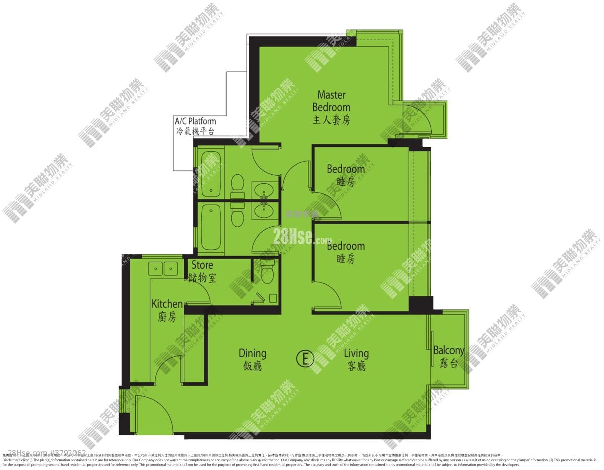 升荟 售盘 3 房 963 平方尺