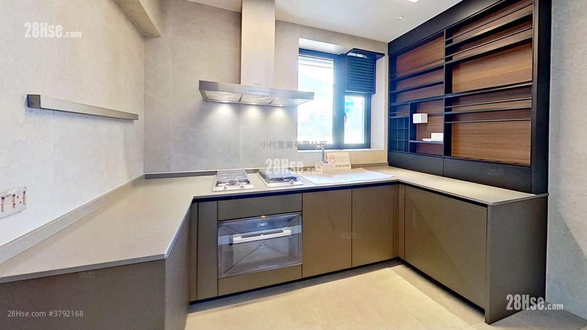 厨房: Victoria Coast 租盘 2 房 , 2 浴室 1,363 平方尺