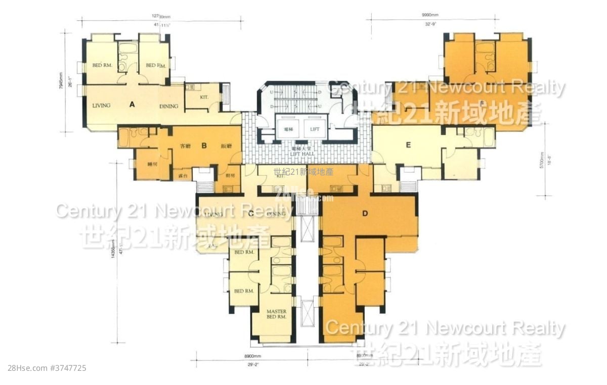 愉景湾 售盘 1 房 , 1 浴室 439 平方尺