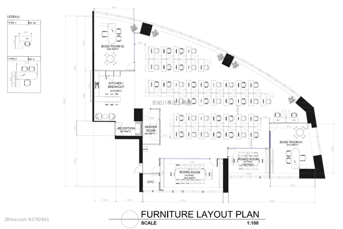 新纪元广场 租盘
