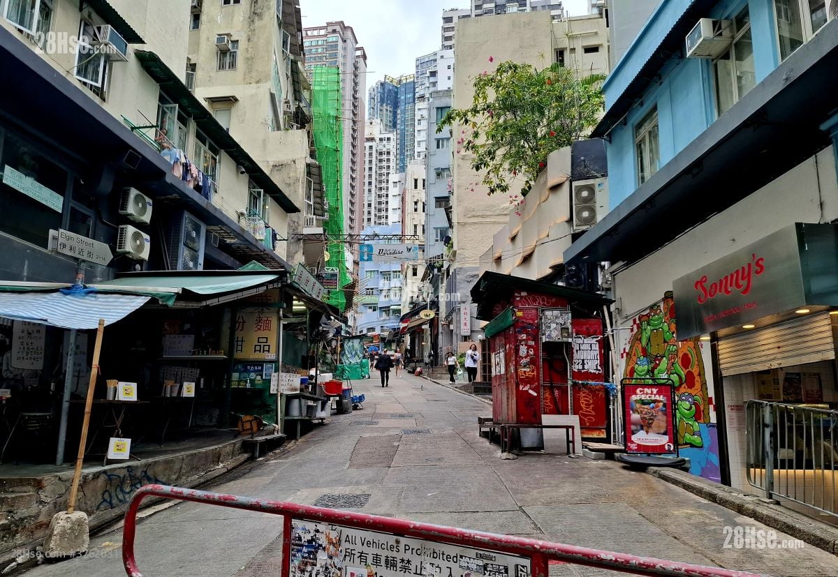 荷李活道68-70A号 租盘 开放式间隔 , 1 浴室 250 平方尺