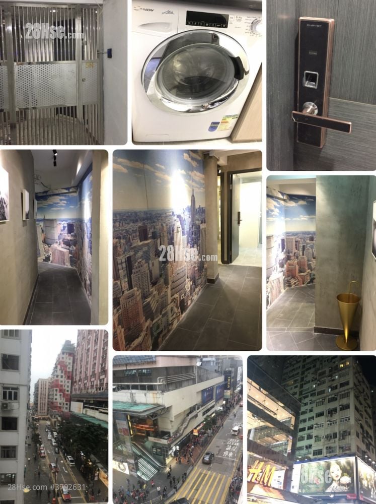 香港大厦 租盘 开放式间隔 , 1 浴室 120 平方尺