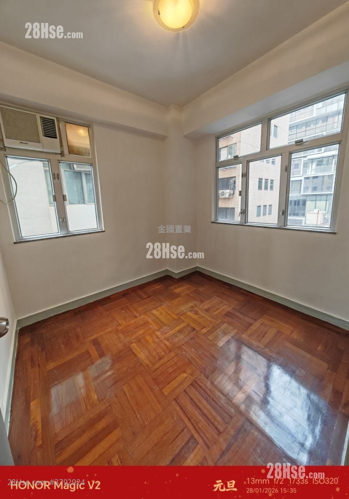 宏富大厦 租盘 2 房 , 1 浴室 483 平方尺