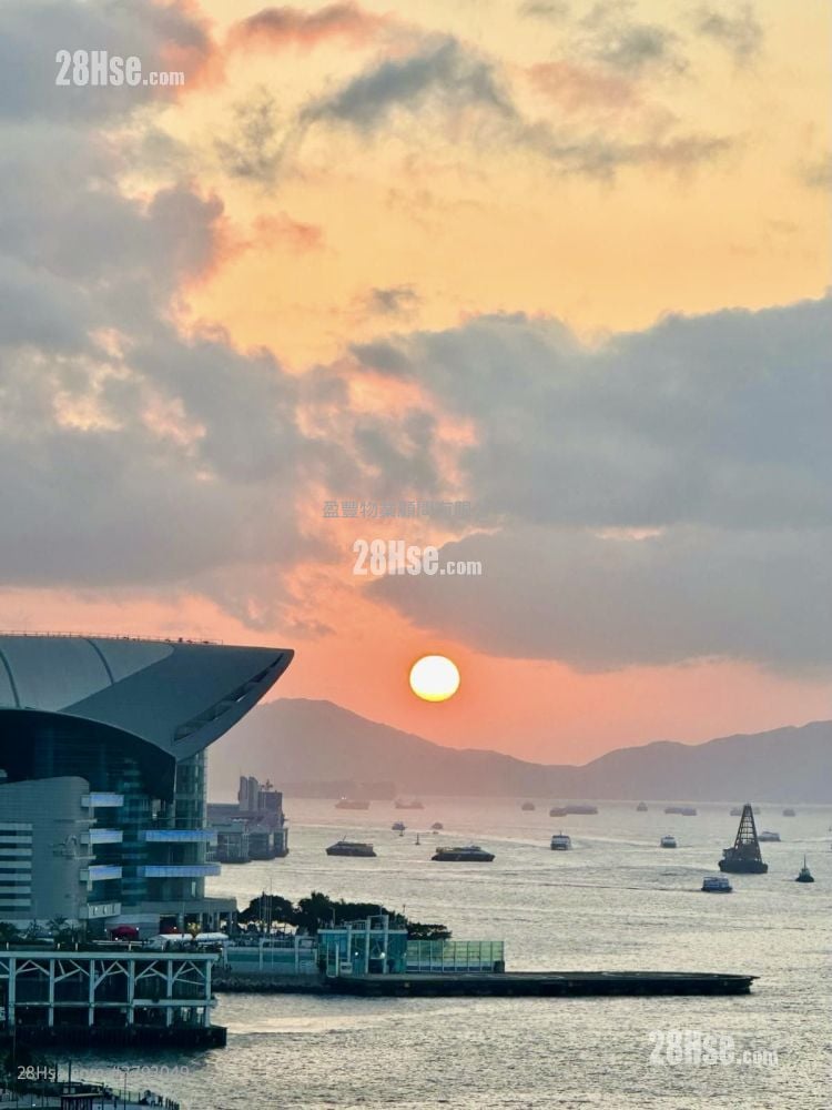 海殿大厦 租盘 2 房 , 1 浴室 624 平方尺