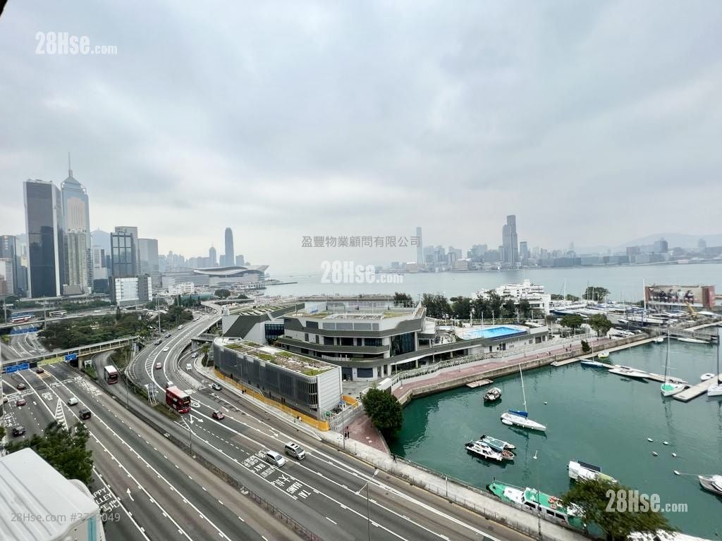 海殿大厦 租盘 2 房 , 1 浴室 624 平方尺