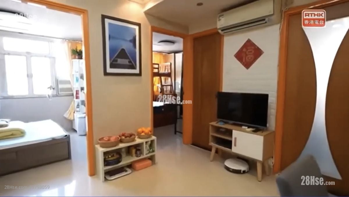 恒英大厦 租盘 2 房 , 1 浴室 446 平方尺