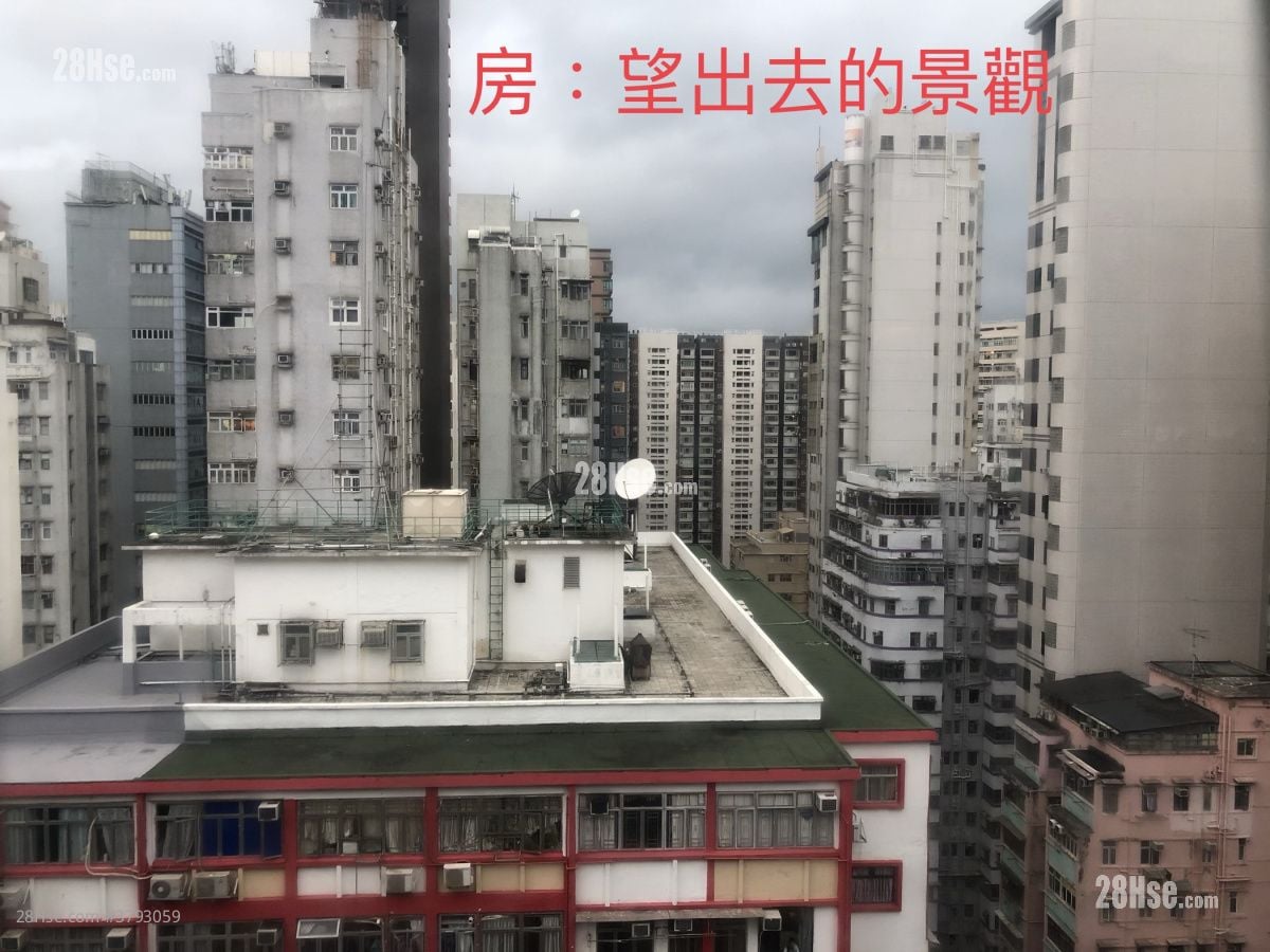 恒英大厦 租盘 2 房 , 1 浴室 446 平方尺